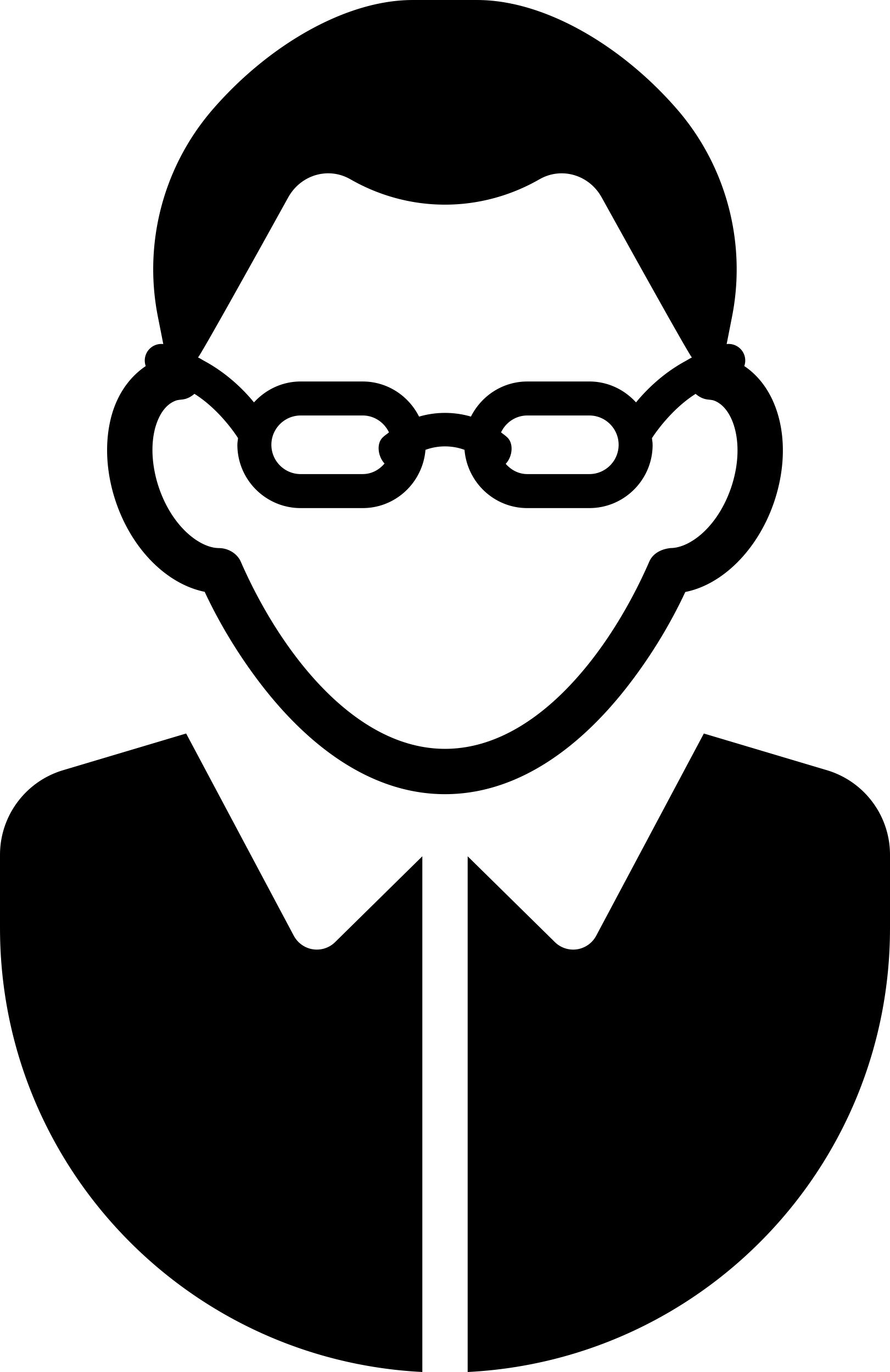 Man With Glasses And Shirt Stencil Svg Vector Free Vectors
